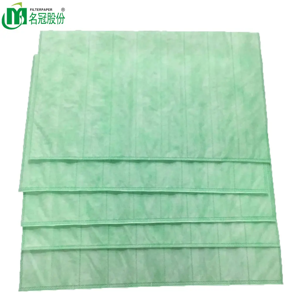 EN779 F6 ультразвуковой сварной нетканый карманный фильтр из синтетического