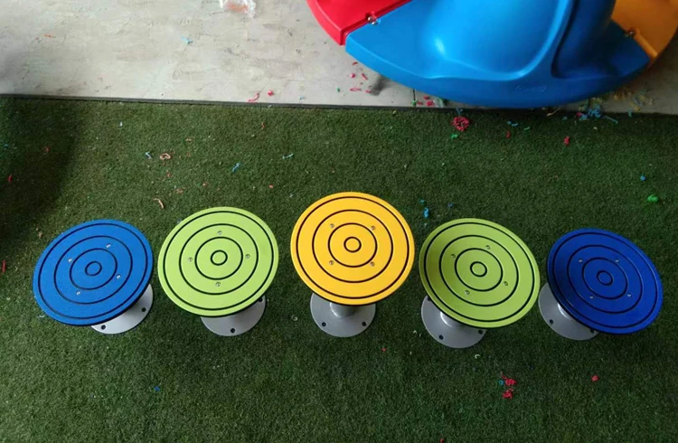 Children's Playground Equipment Set Outdoor Garden Games Children's Balance Training Equipment Customizable Plum Blossom Pile