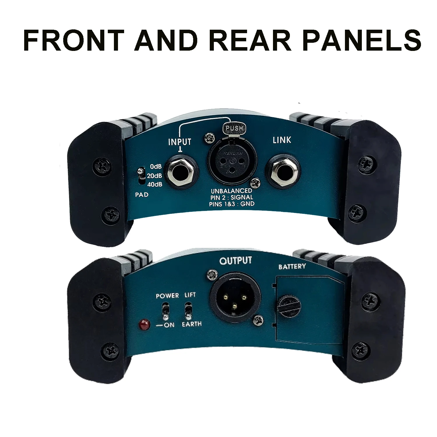 XTUGA AR-133 Professional Audio Active DI Box - Directly Box for