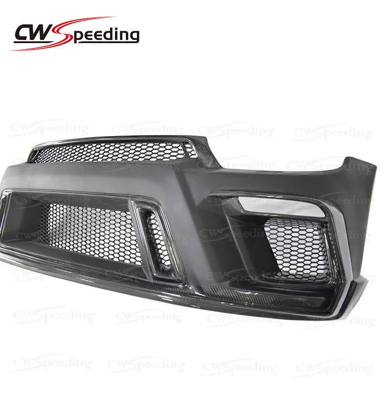HALF CARBON FIBER FRONT BUMPER for VW SCIROCCO R SCIROCCO