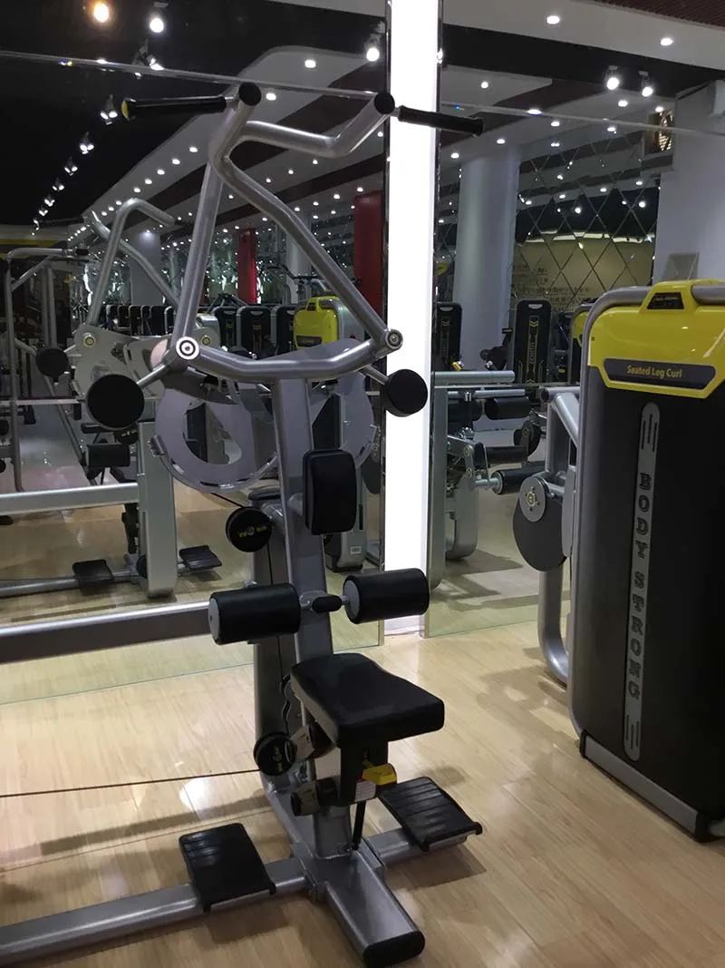 Multi Functional Gym Machines Lat Pull Down Machine Gym Body Building Equipment Lat Row