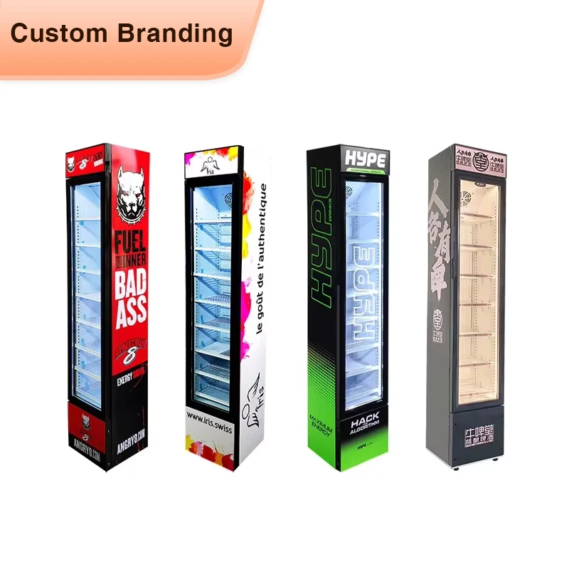 Meisda SC105B 105L Soft Cold Drink Display Refrigerator Upright Display Fridge