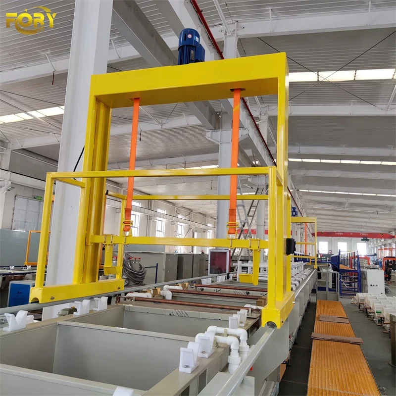 Jewelry Plating Machine Automatic Electroplating Plant Aluminium Anodizing Line