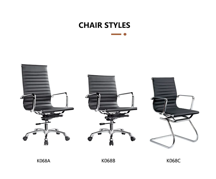 High Back Fixed Armrest Executive Office Chair Real Leather Height Judge Leather Office Chair With Height Adjustable