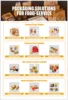 solución de empaque de alimentos colorida