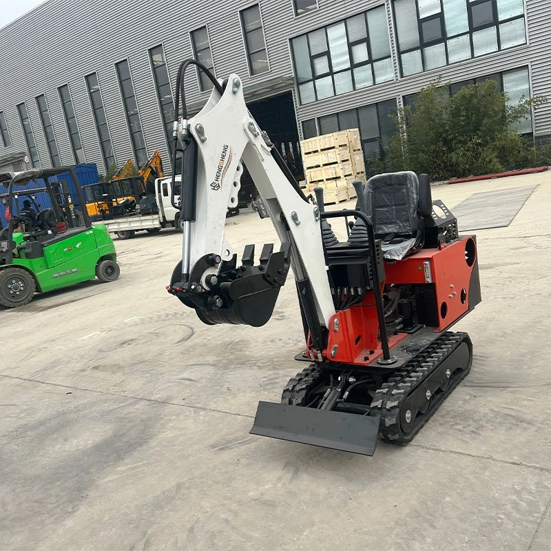 HS08 Mini Excavator Bucket Capacity 0.025 m³ CE/EU/EPA Free Shipping Kubota Engine Accessories Available Forestry Mulching