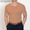Uomo con scollo a v-Pelle