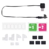 Kit de luces LED RGB mejorado con logotipo de colores mezclados para PS5 Slim/Pro