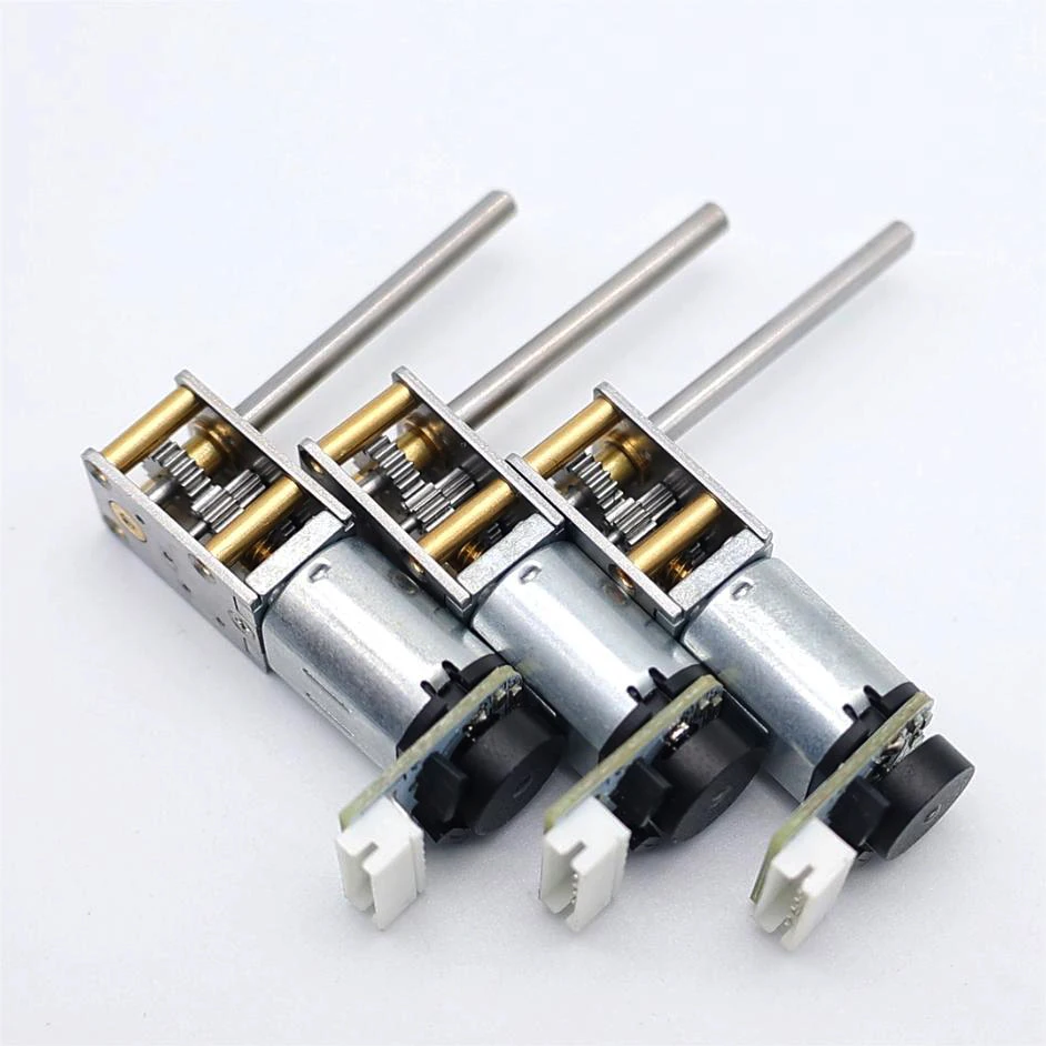 GM1812-N20 DC Gear Motor - 90 Degree Angle, 12V Micro Motor