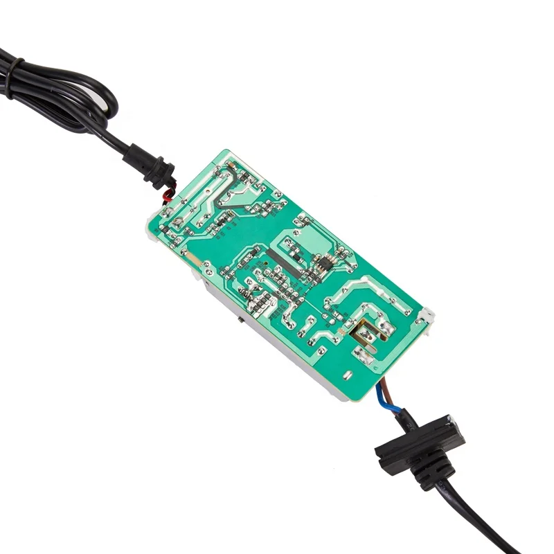 
 12V DC 5A 60W CCTV адаптер питания с двумя концами кабеля  