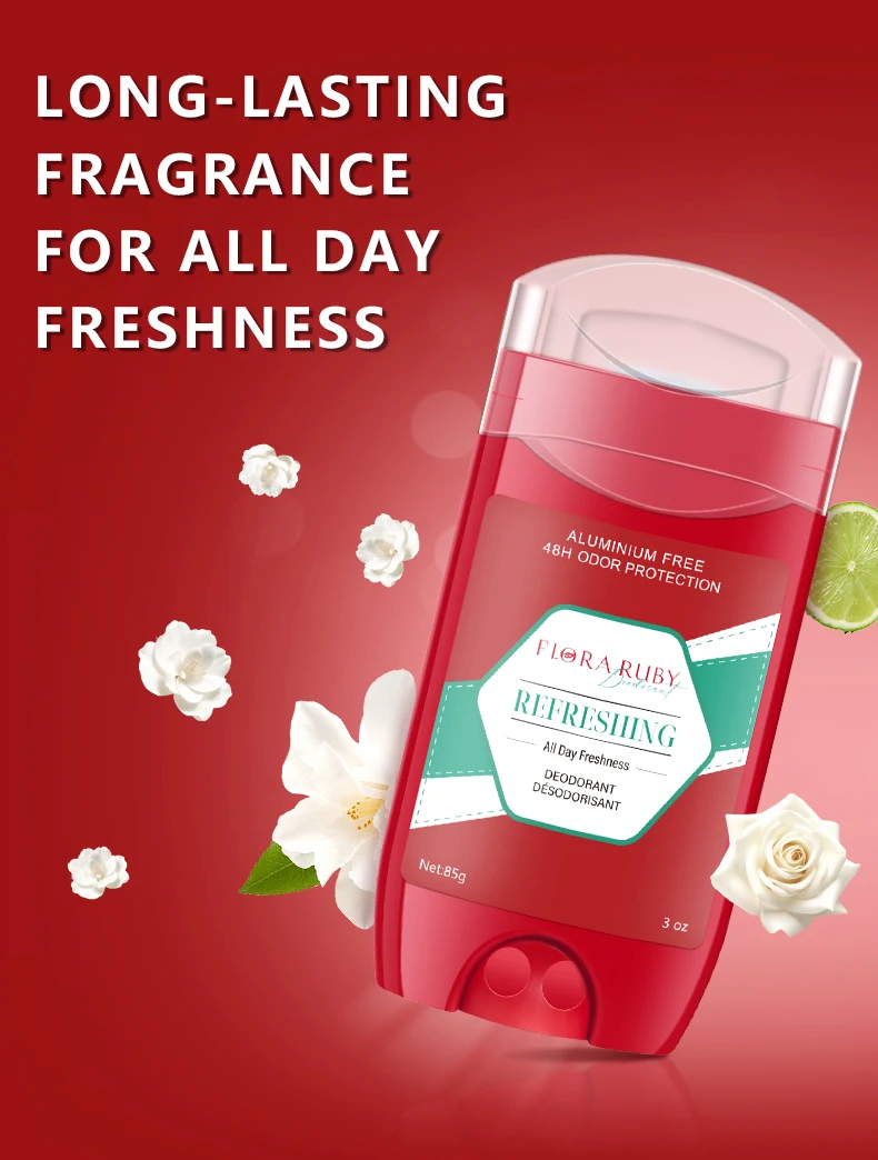Premium Masculine Fresh Herbal Scent Deodorant Details