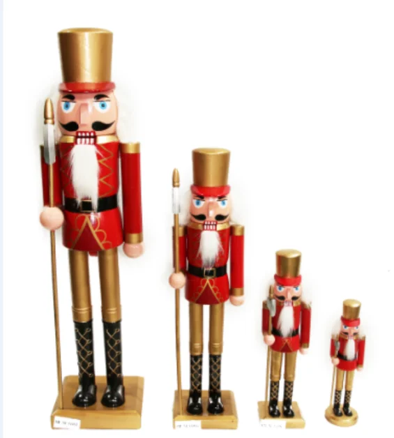 6ft Life Size Nutcracker Soldier Figurines Plastic Art Crafts Christmas