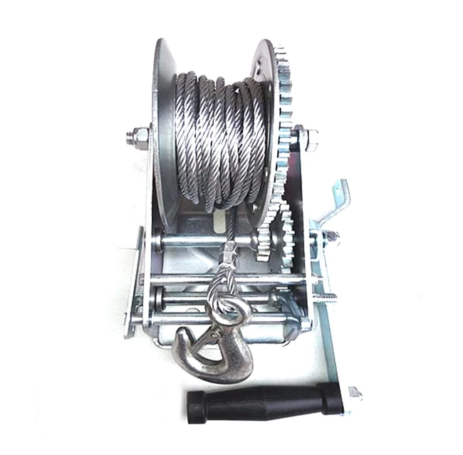 Wendy 1-10 Ton 3000LB Hand Winch with Rope ,hydraulic Winch Manual Winch , Small Hand Winch Manual 12v 24v  Hand Winch