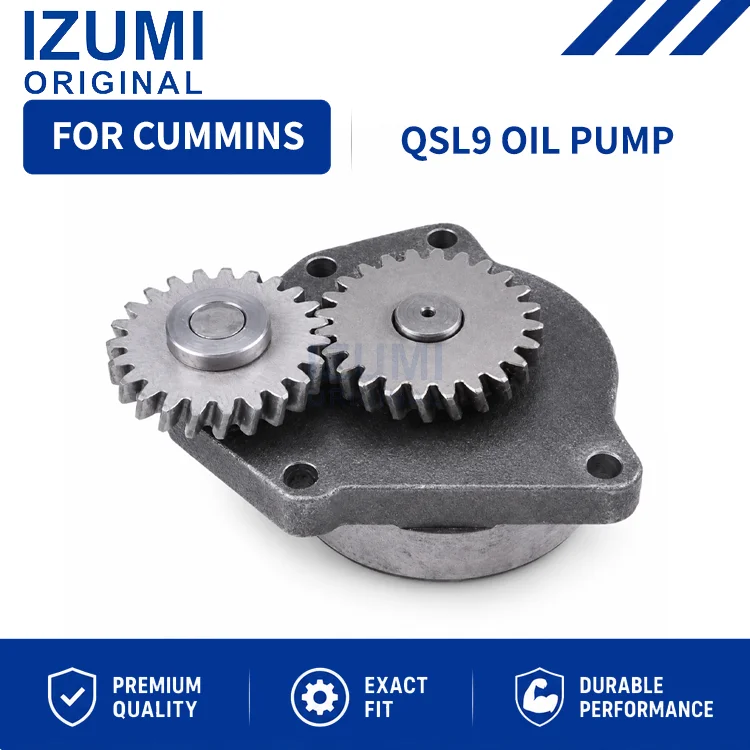 IZUMI ORIGINAL QSL9 4983588 4941464 3991123 3966840 Oil Pump engine parts for Cummins Excavators Loaders Road Rollers Forklifts