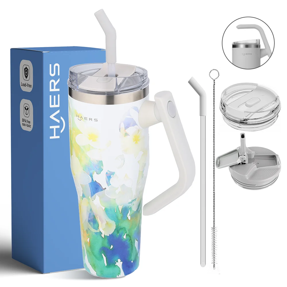 BPA Free Double Wall Vacuum Cups With Logo Custom Logo Printed Flask ...