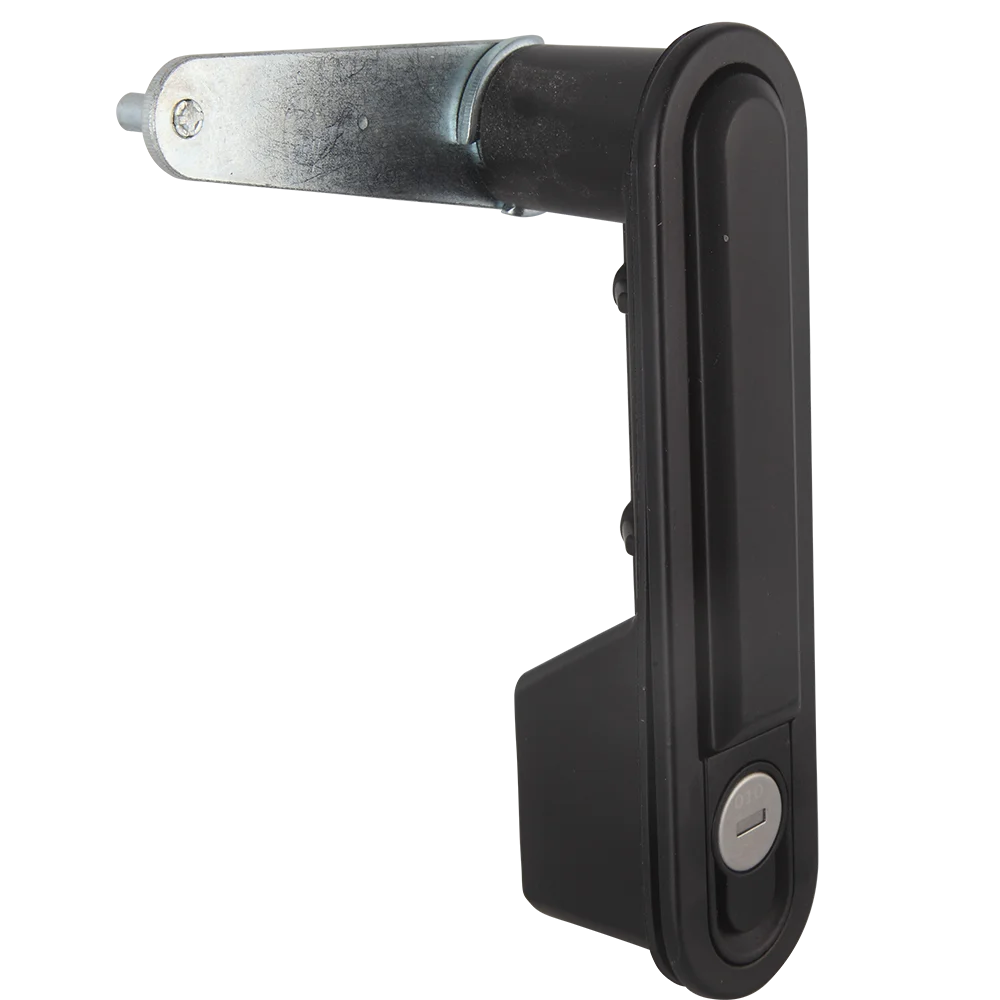 Black Power Cabinet Door Electrical Cabinet  Electrical Control Box Distribution Cox Electrical Doorknob Lock Rod Control Lock supplier