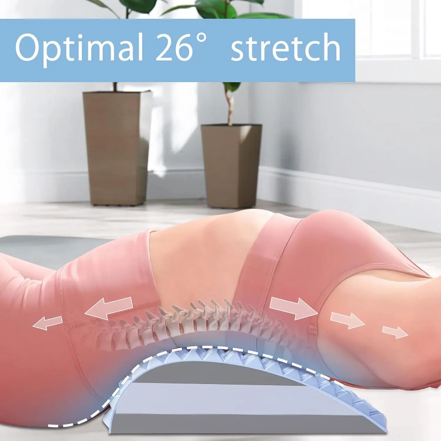 odm neck and back massager lumbar traction back and neck stretcher for back neck pain relief-2