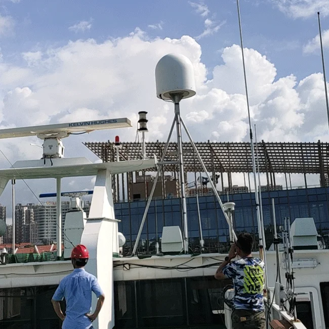 GPS Real-time Automatic Tracking Antenna 5.8Ghz Marine Wireless Satellite Communication