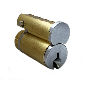 American High Safety Brass LFIC Master Key Lock Cylinder Removable Design