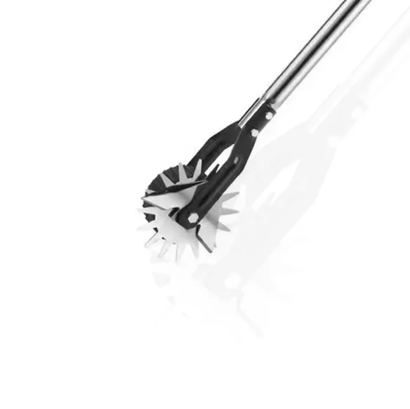 Manual Wheel Rotary Edger Sidewalk Garden Rolling Lawn Edger Manual