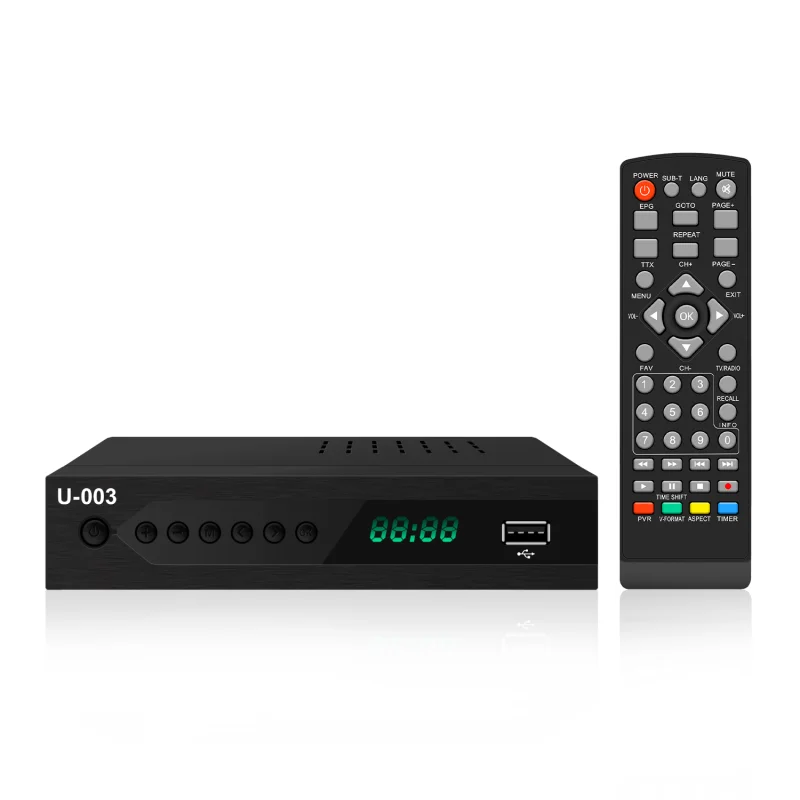 Korean Atsc Set Top Box FTA Digital Tv Receiver Streaming Device Set Top Box Tv Box Atsc Receiver
