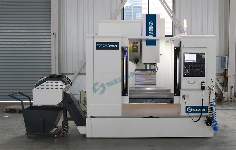 4 Axis Vertical Machine Center Vmc860 Cnc Fresadora Vmc Machine Cnc Milling  Fanuc System CNC Machining Center