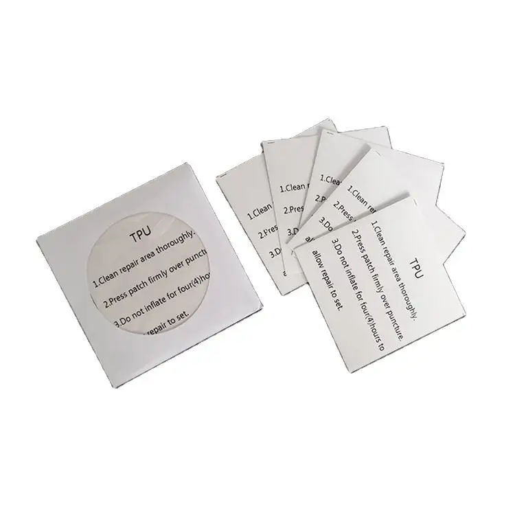 TPU Repair Patch Transparent Waterproof Tent Raincoat Patch Patch Swimming Ring air Bed Inflatable Toy Patching Glue