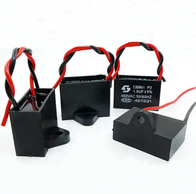 CBB61 Run Condensatore 400V AC 1uF 2-Wire