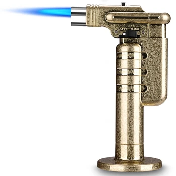 Good Quality Torch Cigar Lighter Guaranteed Single Fire Portable Cigar Smoking Accessories Lighters for Cigars