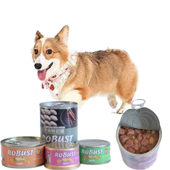 China Factory Supply Wholesale Pet Wet Pate Can Food for