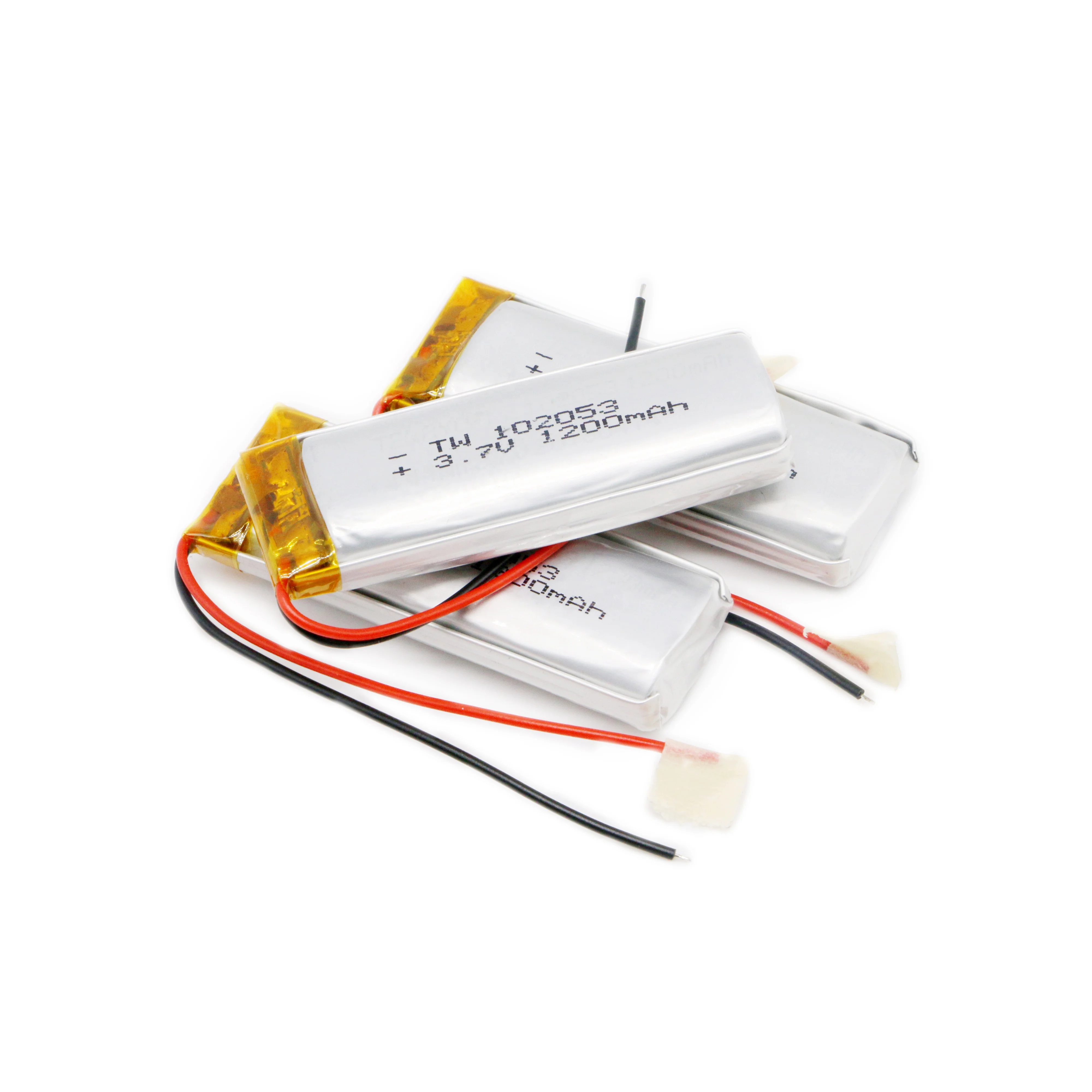 High Quality Customized Lithium Batteries 102053 3.7v 1200mah Lipo Batteries