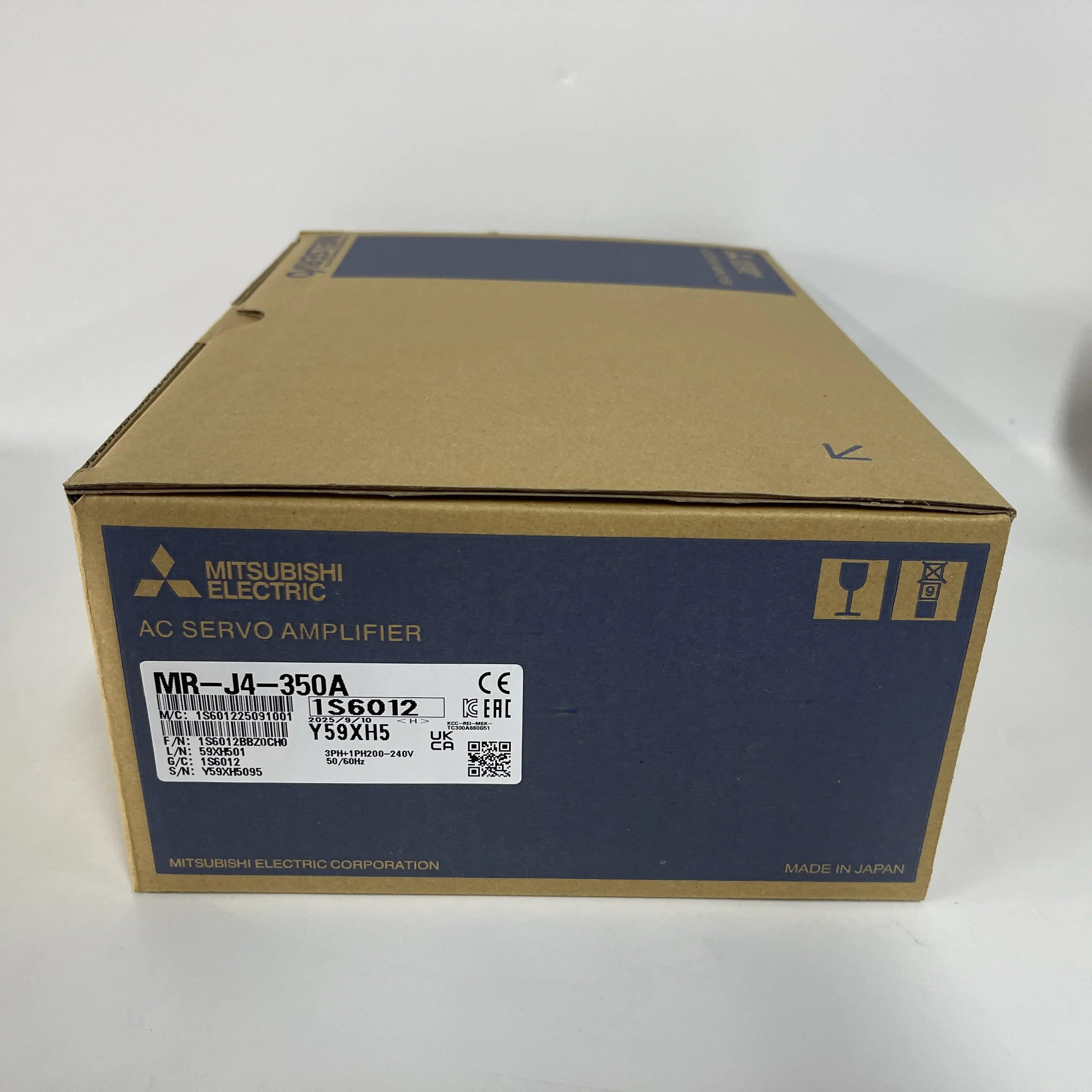 Mitsubishi AC Servo Amplifier MR-J4-350A Mitsubishi AC Servo Amplifier MR-J4-350A