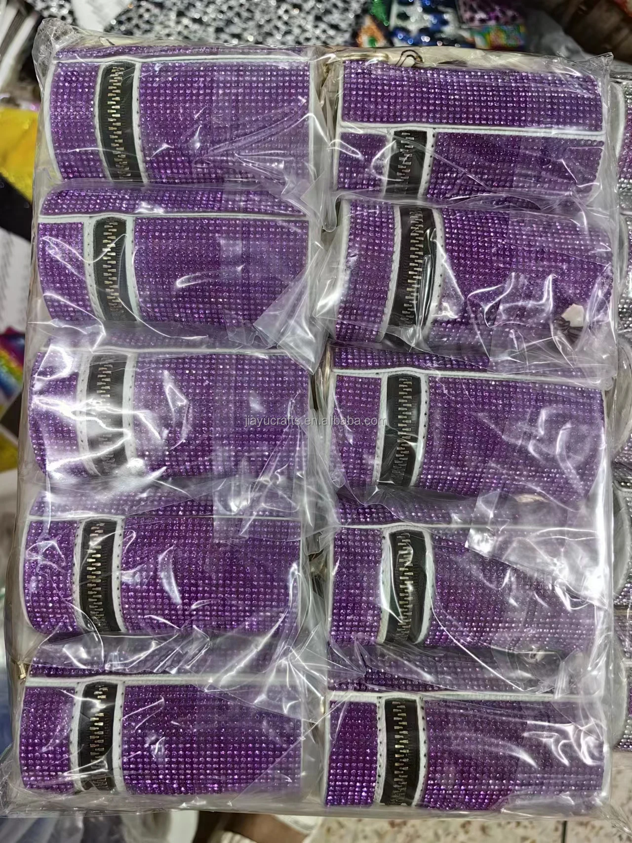 Charm Rhinestone Lipstick Bag Keychain Diamond Design Luxury Bags Mini