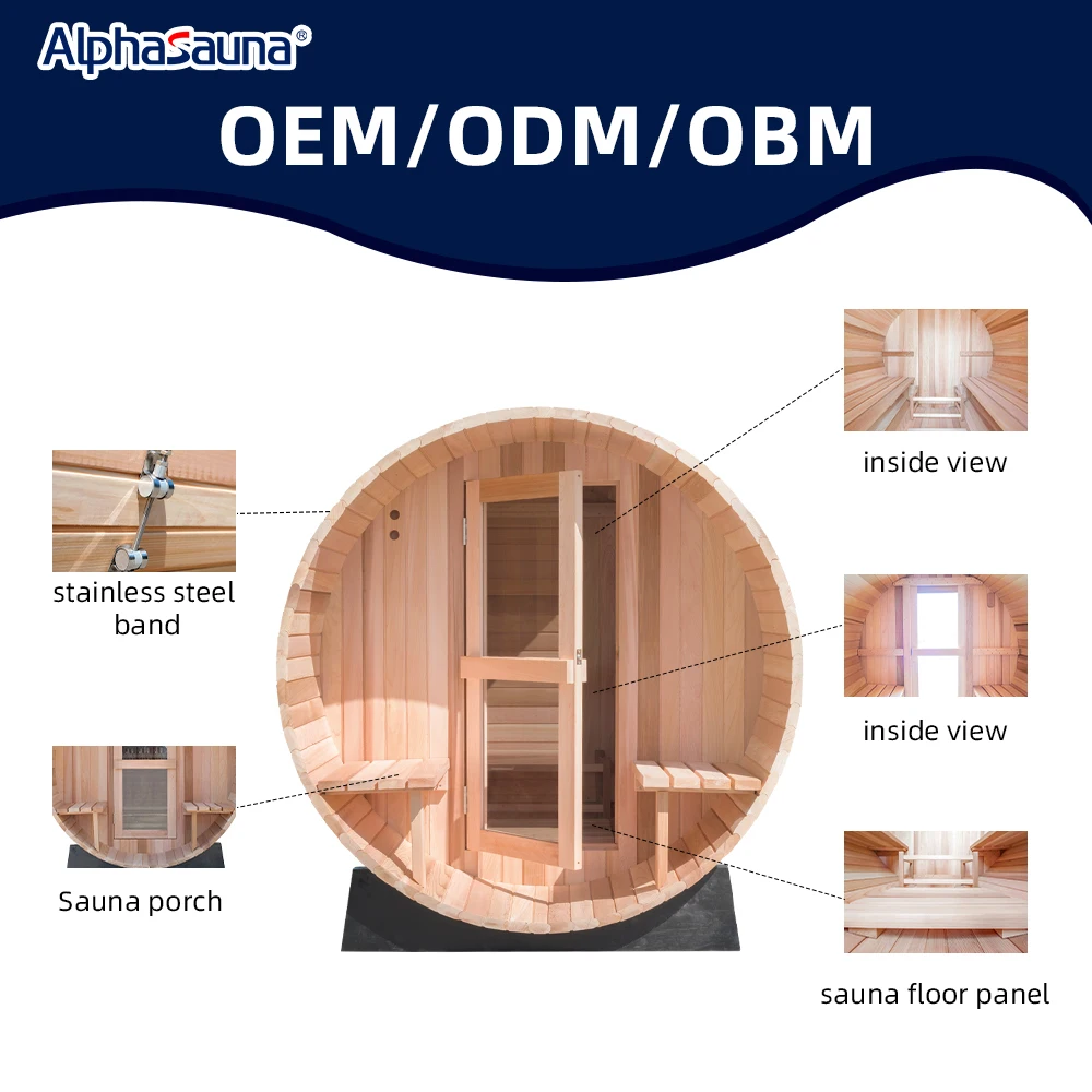 セールフィンランド木製高級セックスサウナルームガーデン屋外