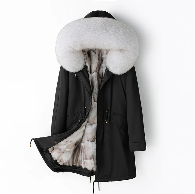 -20 degrees Celsius winter warmth and windproof style overcomes fur women's jackets