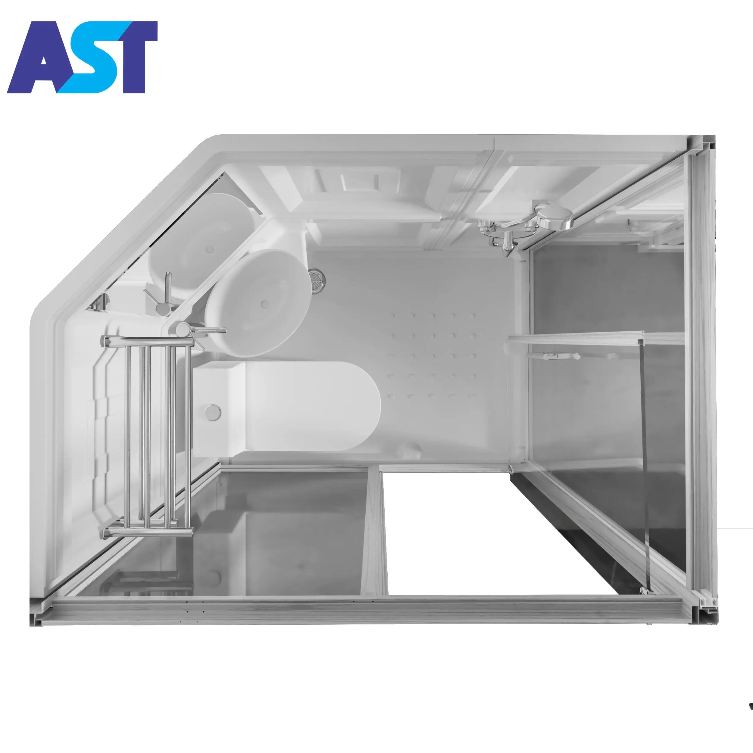 Farmhouse Bathroom Prefab Outdoor Cubicle Steam Bath Shower Room Buy