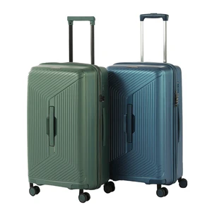 3 Pieces Luxury PP Travel Luggage Set Large Spinner Wheels Aluminum Trolley Waterproof Customized Rolling Wear Resistant Drop