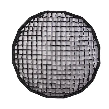 Godox QR-P120 Quick Release Parabolic Deep Soft Box Softbox Honeycomb Mesh Bowens Install Studio Flash for Photography detail image