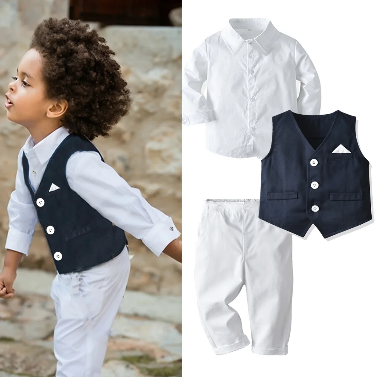 Baby Boy Dressy Outfit, Baby Boy Dress Clothes, Zuli Kids – Zuli Kids2