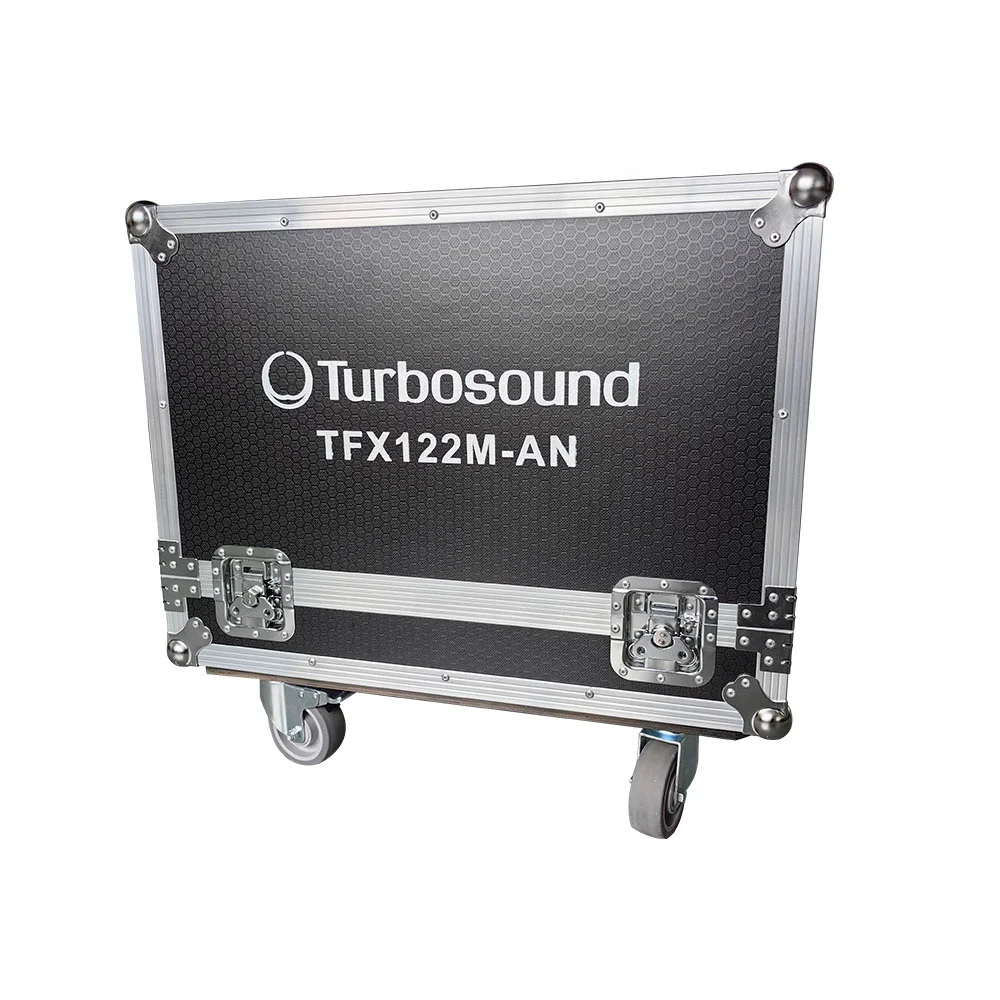 Turbosound Tfx122man Active Monitor Speaker Flight Case With Wheels