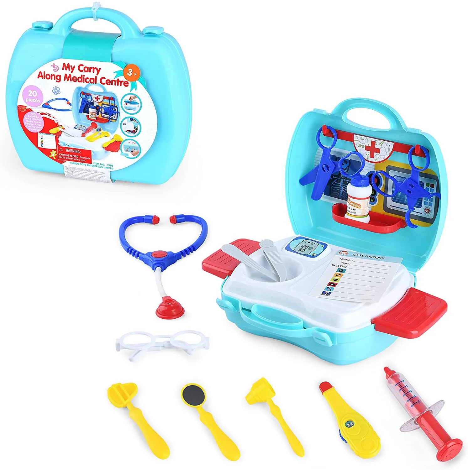 Комплект детских игрушек-врачей портативный рюкзак медицинский комплект ролевые игры Классические игрушки для
