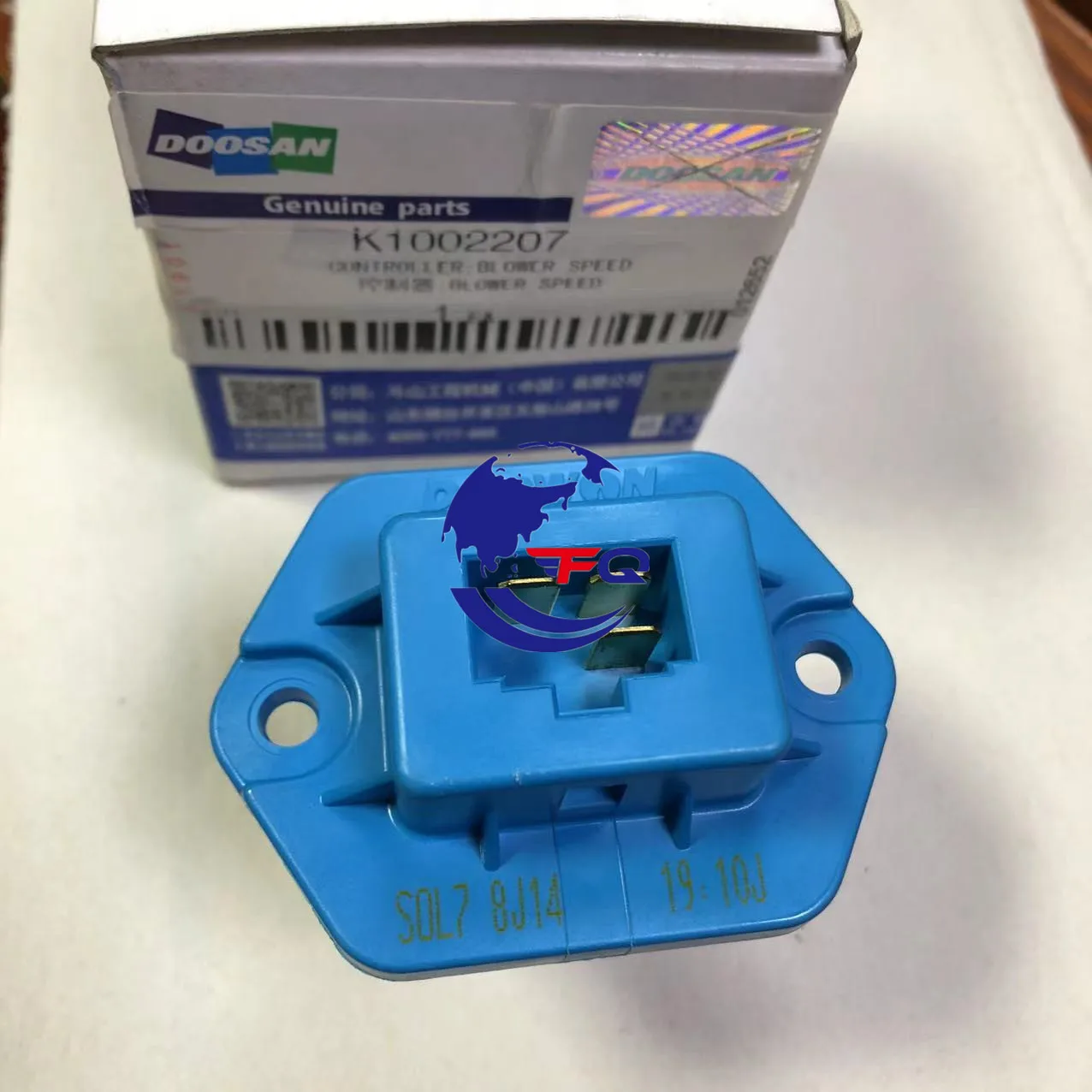 Control Unit K1002207 Blower Speed Controller K1002207 for DX140LC DX225LC DX300LC Excavator