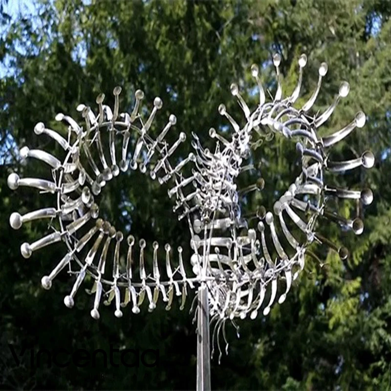 Vincentaa Outdoor Large Wind Art Installation Sculpture Led Custom ...