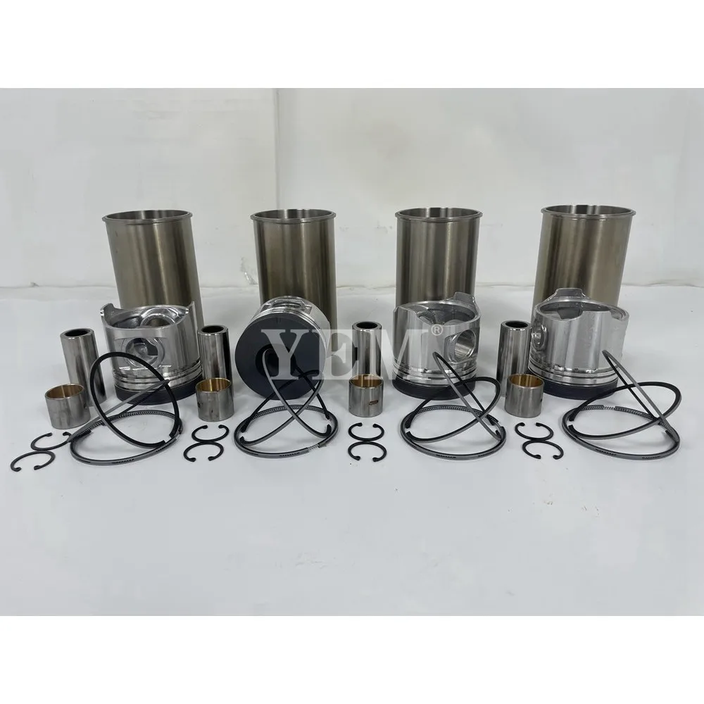 For Toyota 13B Cylinder Liner Sleeve and Piston Kit Engine Rebuild Kit 4