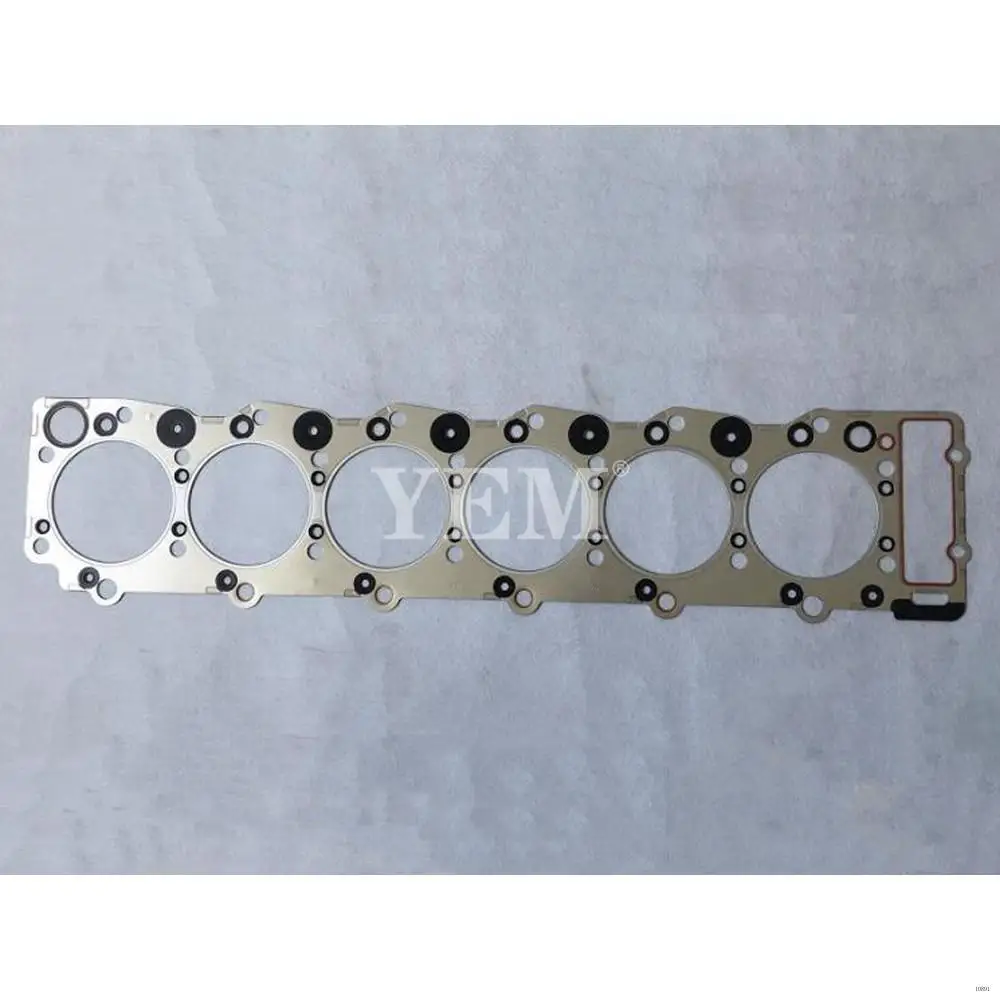 Cylinder Head Gasket Fit for Isuzu 6HE1 Forklift Excavator & Skid Loader Engine
