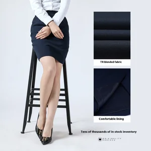 OEM & ODM Production  Women's Summer Casual New Design Overalls Hip Skirt with Natural Waistline Plain