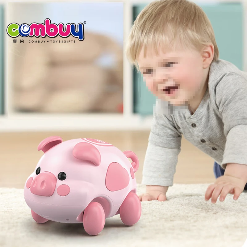 Remote Control Music Learn to Crawl Interactive Smart Animal Toy Rc Cartoon Pig