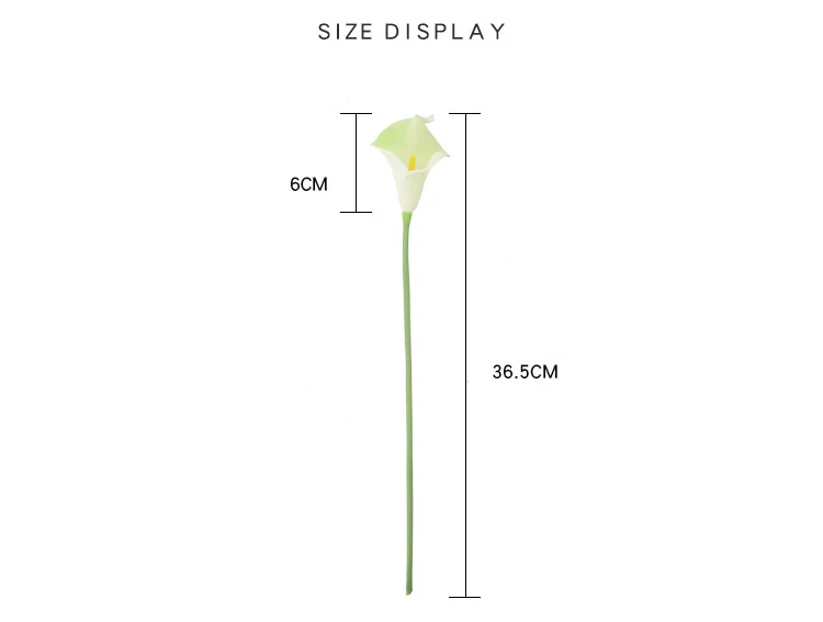 Wholesale Prices Single Flower Small Artificial Calla Lily Flowers For