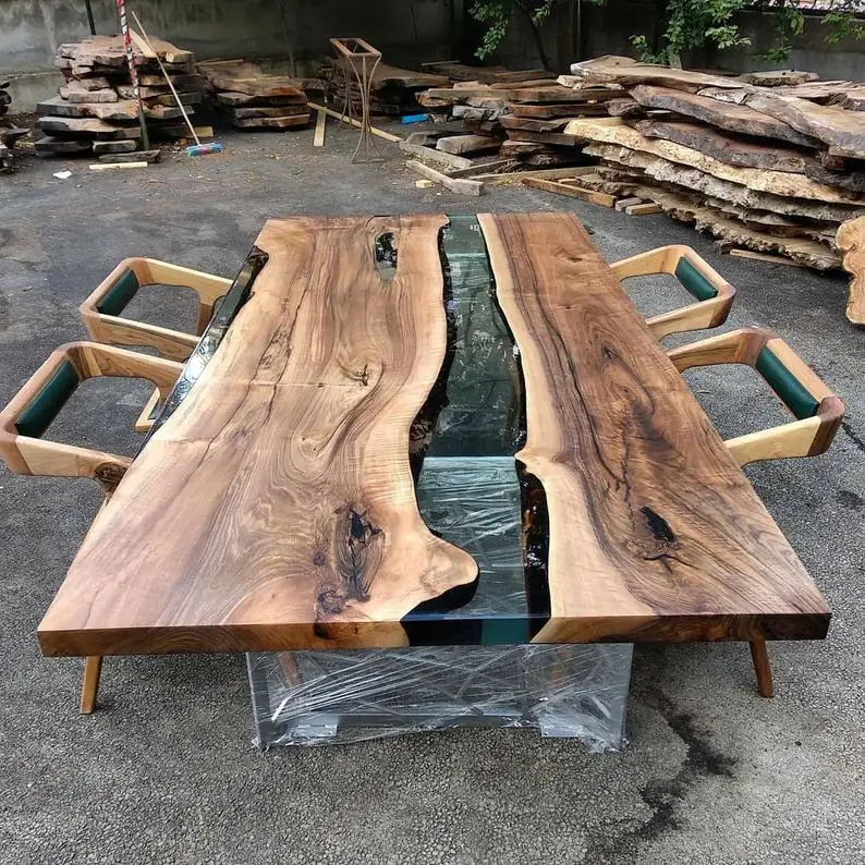 Wholesale Deep Pour Epoxy Resin/Price Crystal Clear Liquid Epoxy Resin Set For Table Top/Coffee Table/Wood Table