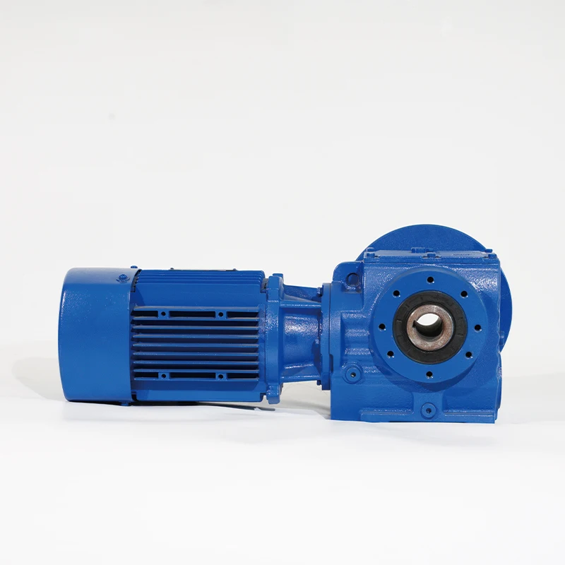 High Quality S Series Worm Gear Reducer Low Energy Consumption Industrial Transmission for Weaving Machines Construction WPA